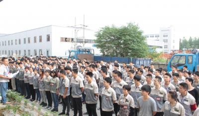 鈑金事業部積極相應號召，召開全事業部“安全活動月”動員大會